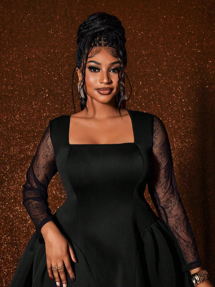 Rochie mini SHEIN, negru