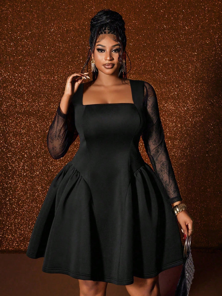 Rochie mini SHEIN, negru
