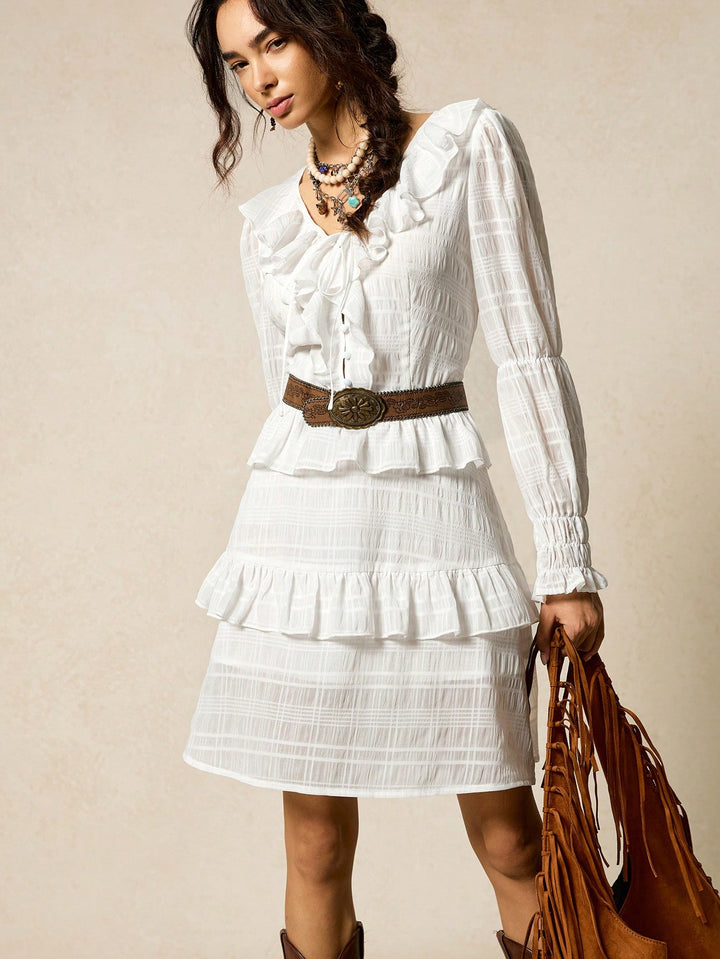 Rochie scurtă SHEIN, alb