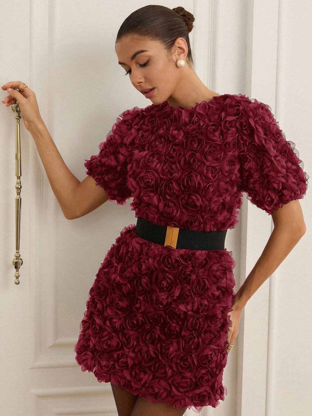 Rochie mini SHEIN, vișiniu
