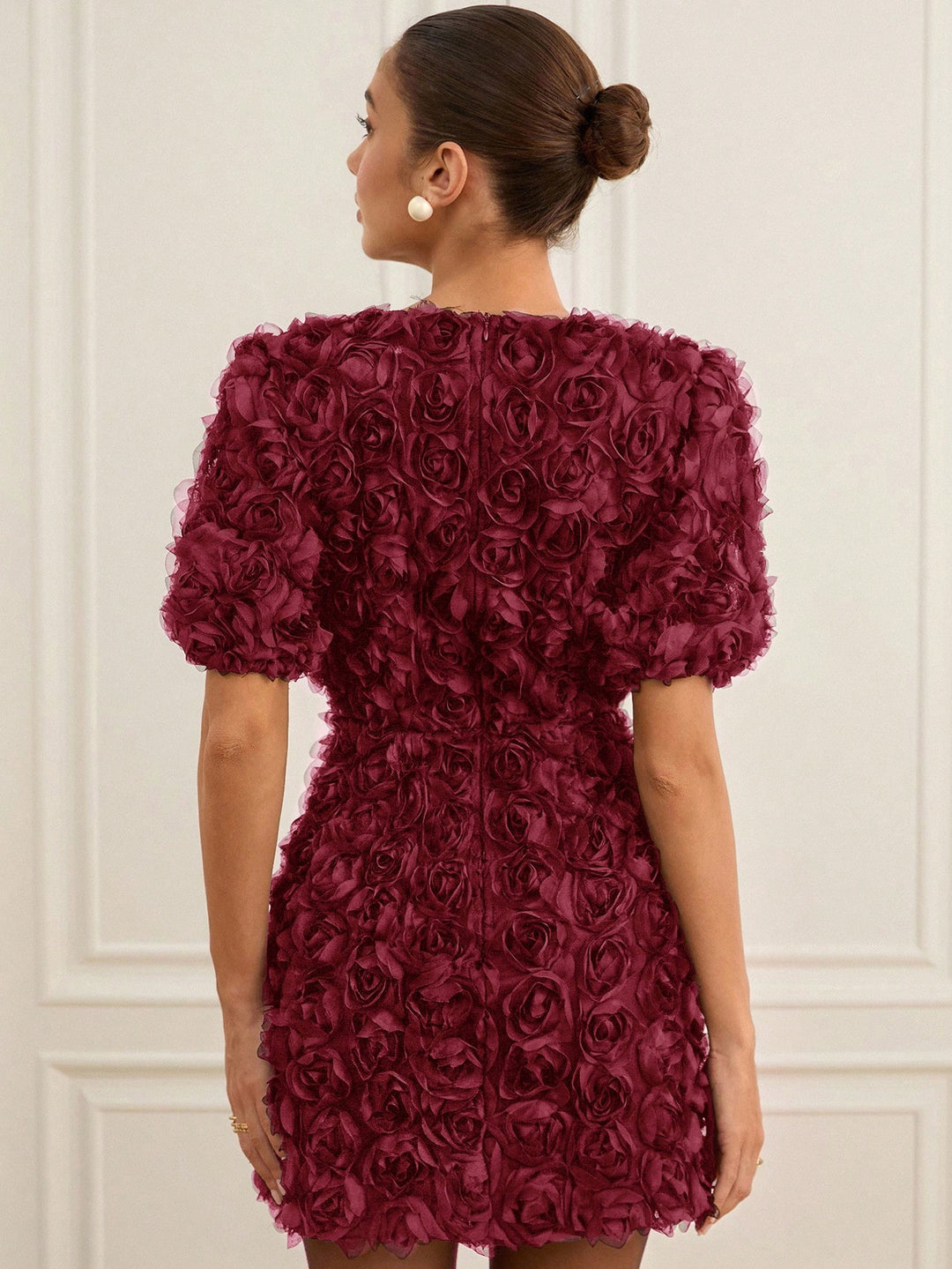 Rochie mini SHEIN, vișiniu