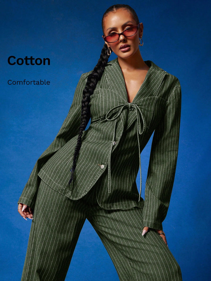 Jeans SHEIN, verde
