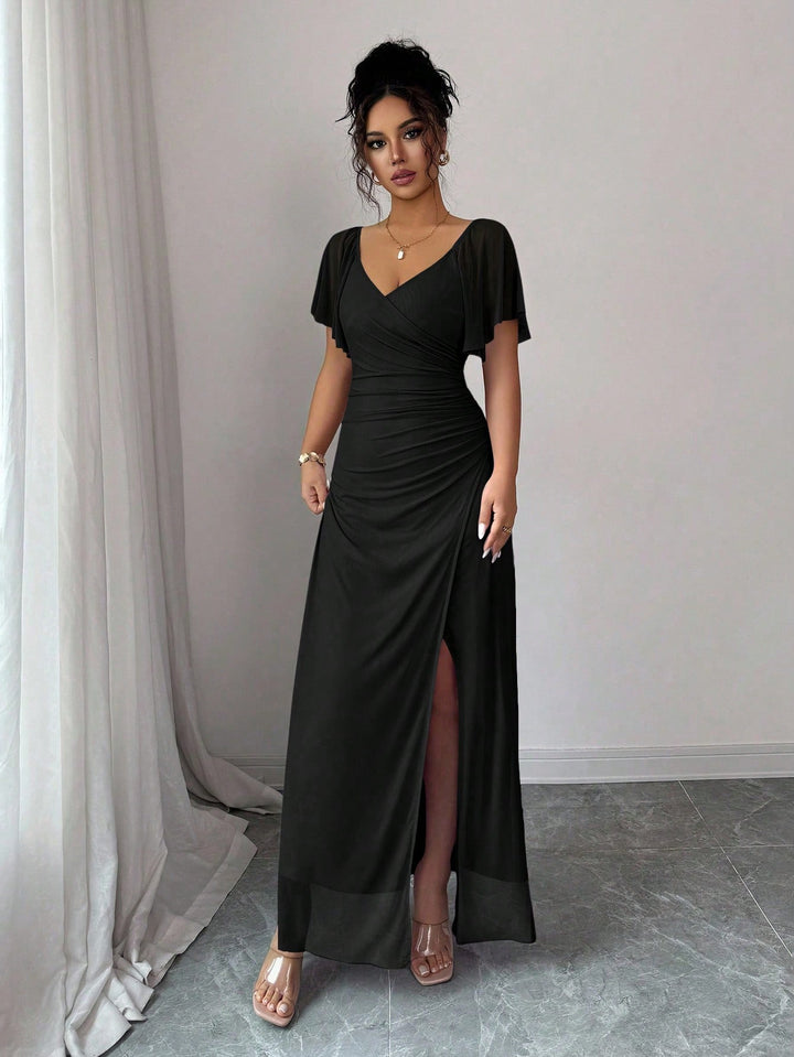Rochie maxi SHEIN, negru