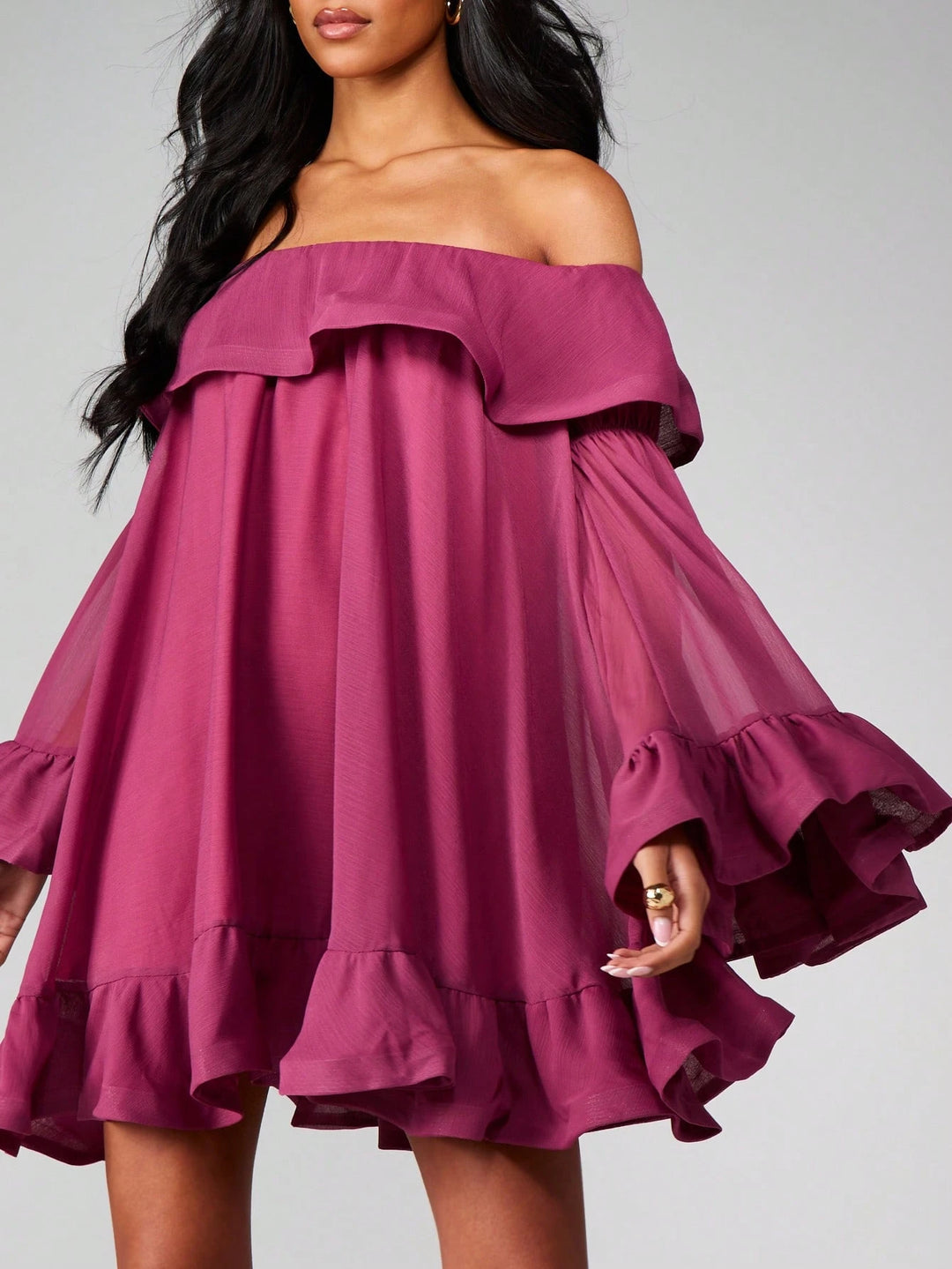 Rózsaszín Missguided by Shein miniruha