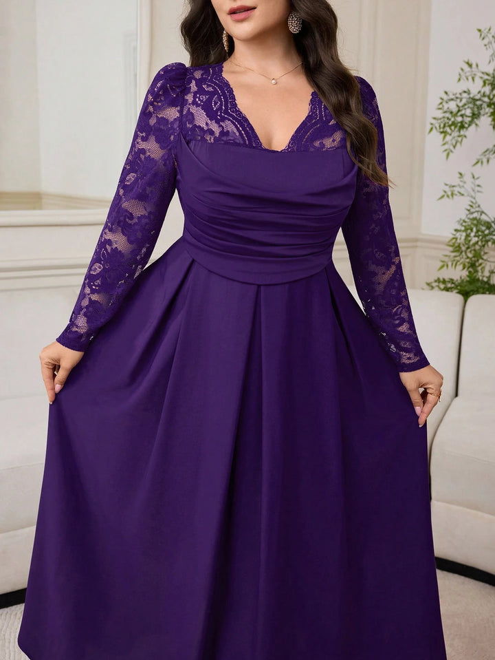 SHEIN maxi ruha, lila