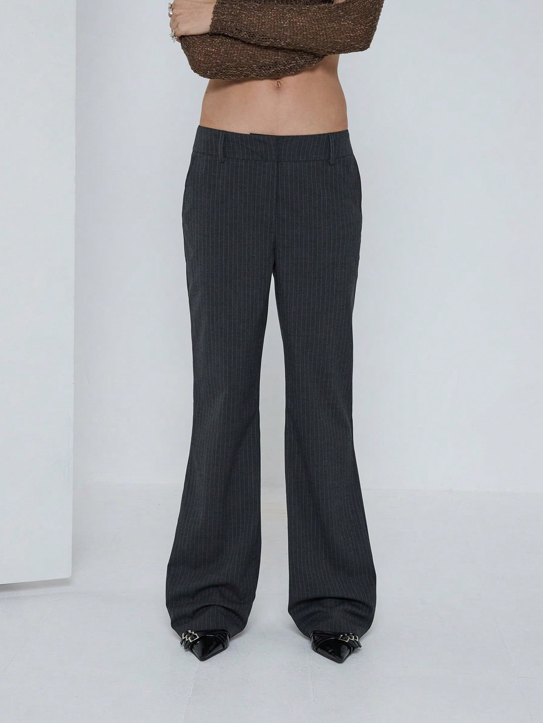 Pantaloni SHEIN, gri