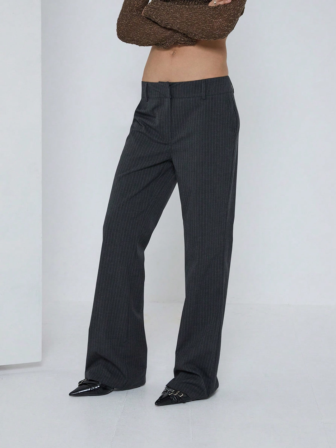 Pantaloni SHEIN, gri