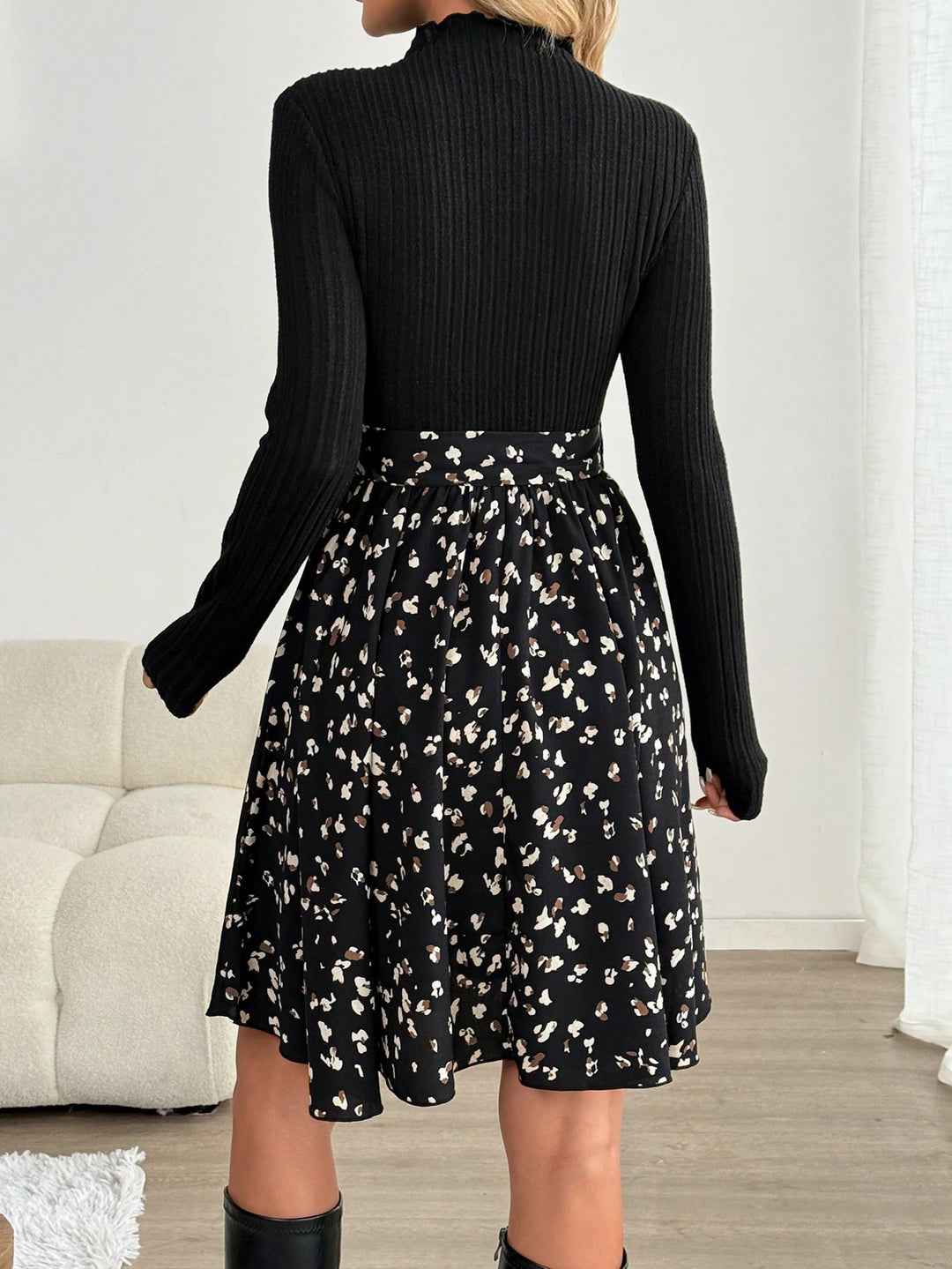 Rochie scurtă SHEIN, mix culori