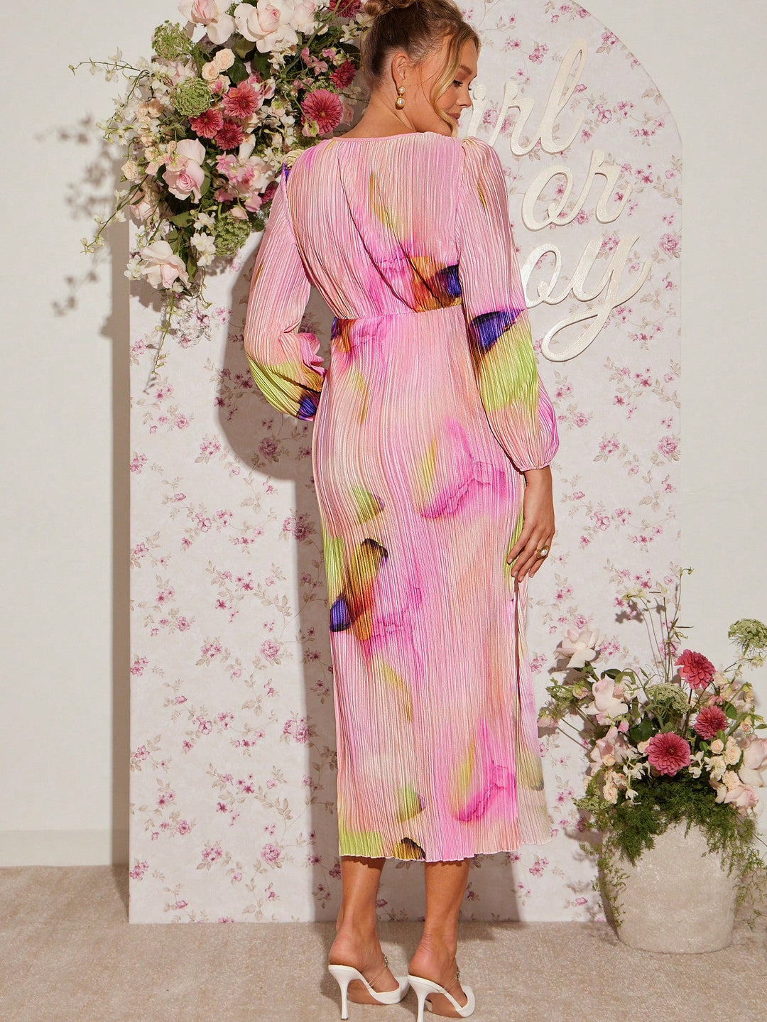 Rochie SHEIN, mix culori