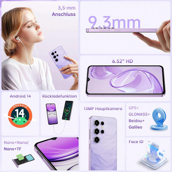 Telefon mobil SHEIN, auriu