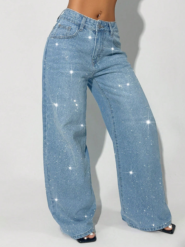 Jeans SHEIN, albastru