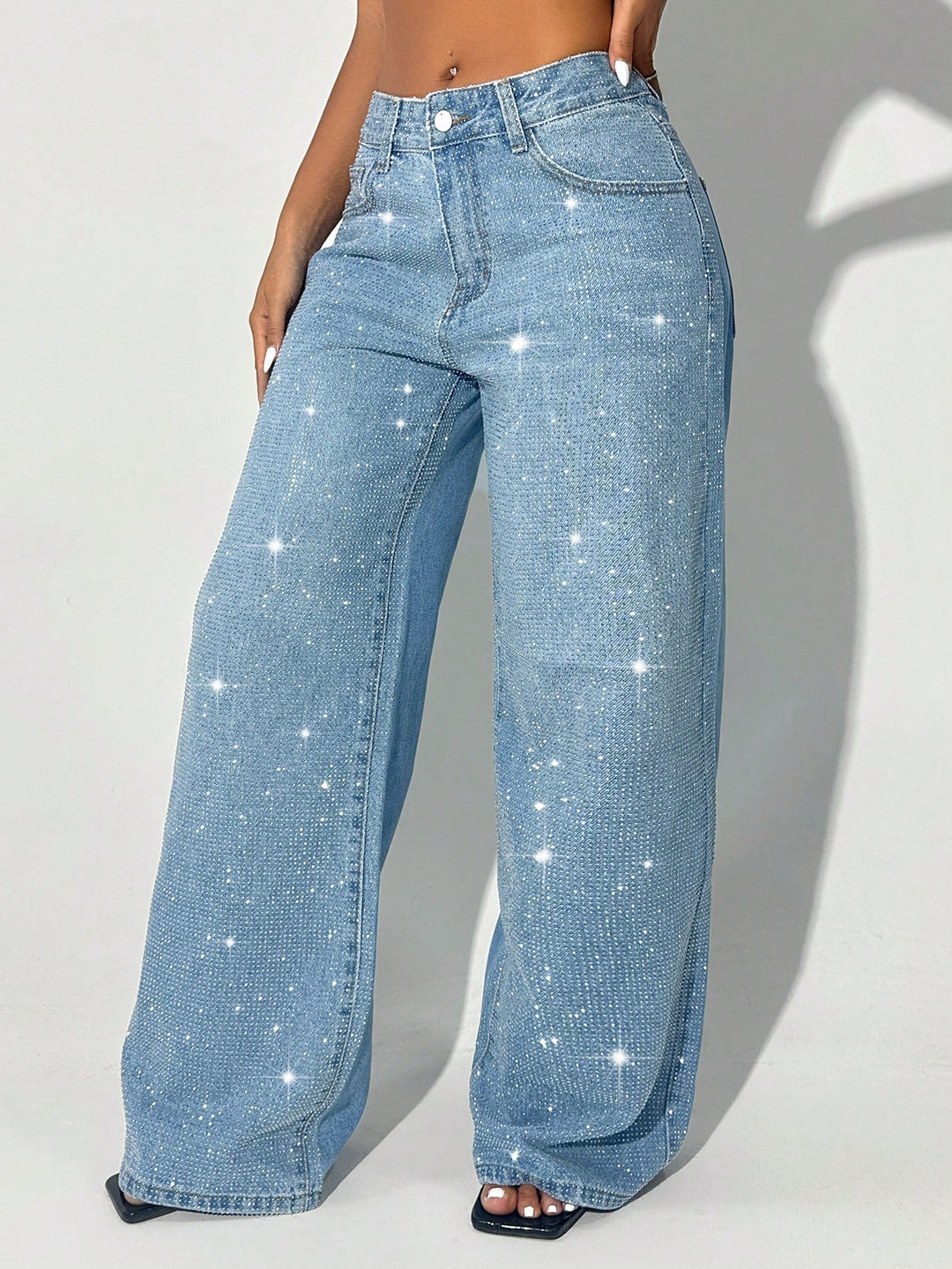 Jeans SHEIN, albastru