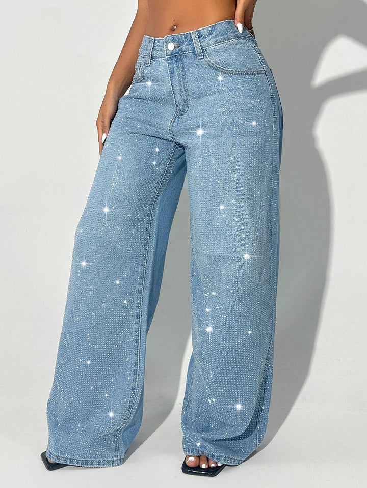 Jeans SHEIN, albastru