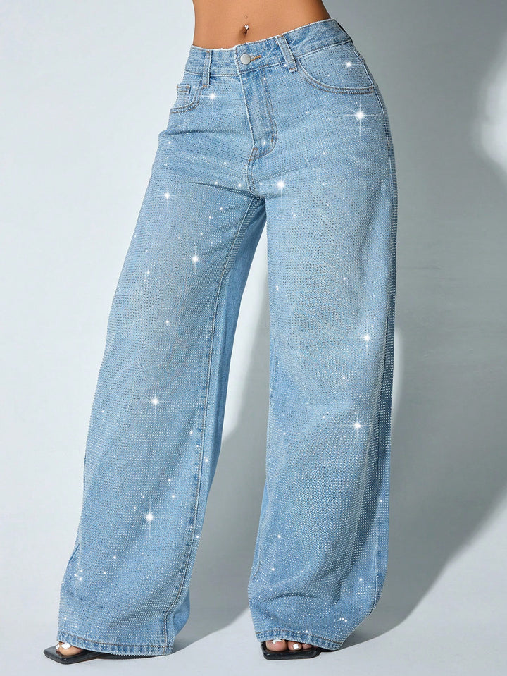 Jeans SHEIN, albastru