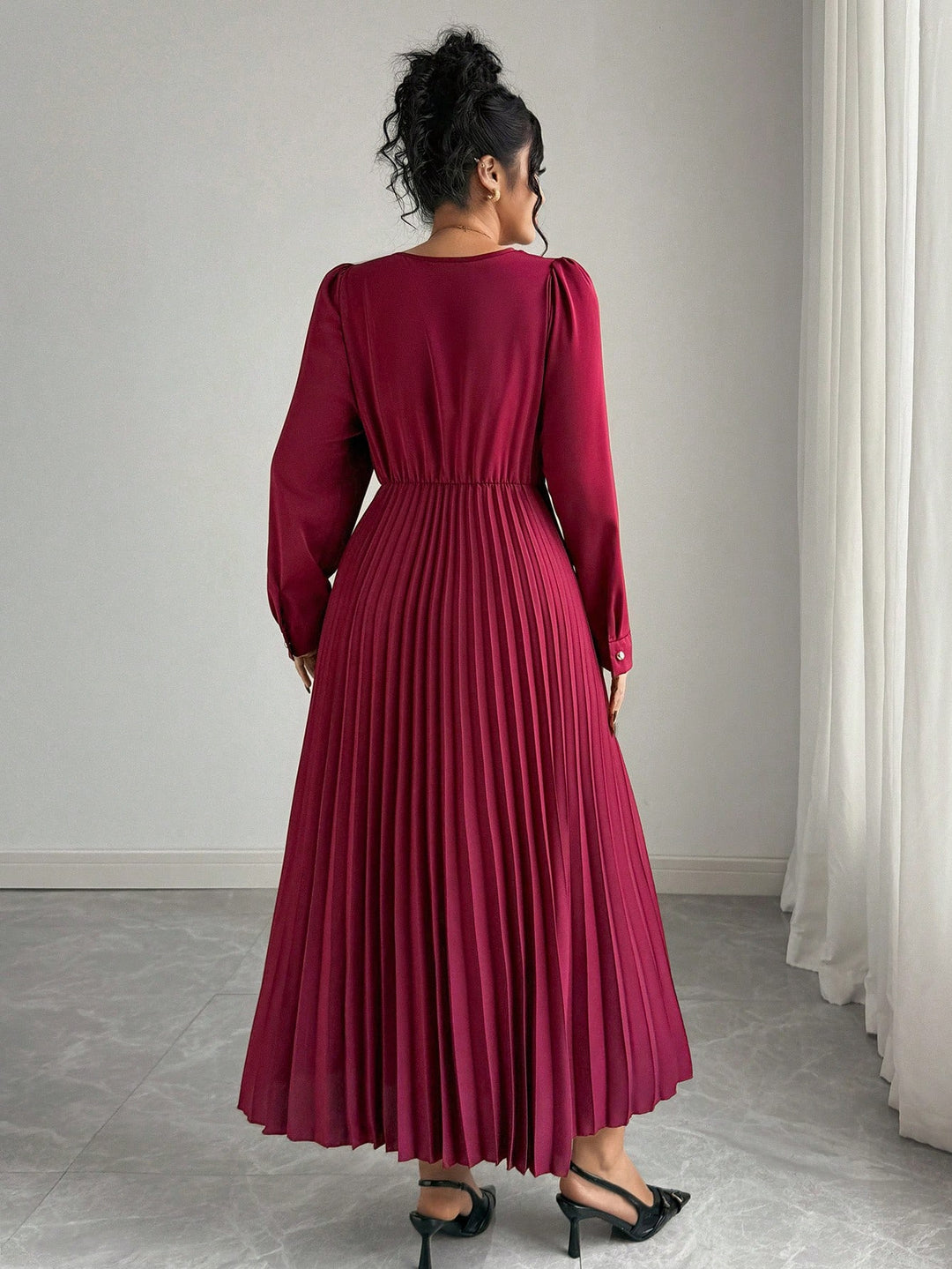 Rochie SHEIN, vișiniu