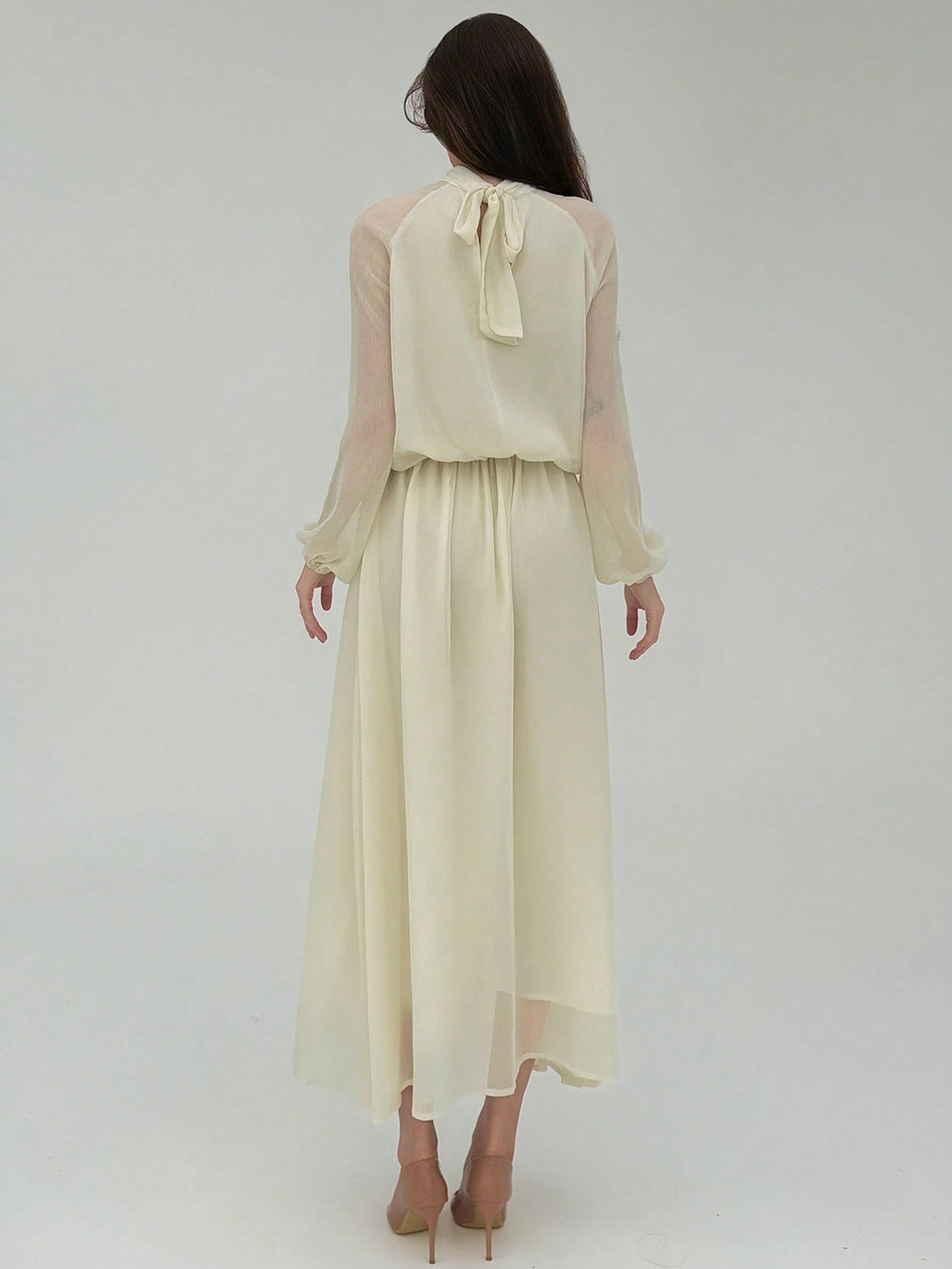 Rochie maxi SHEIN, portocaliu