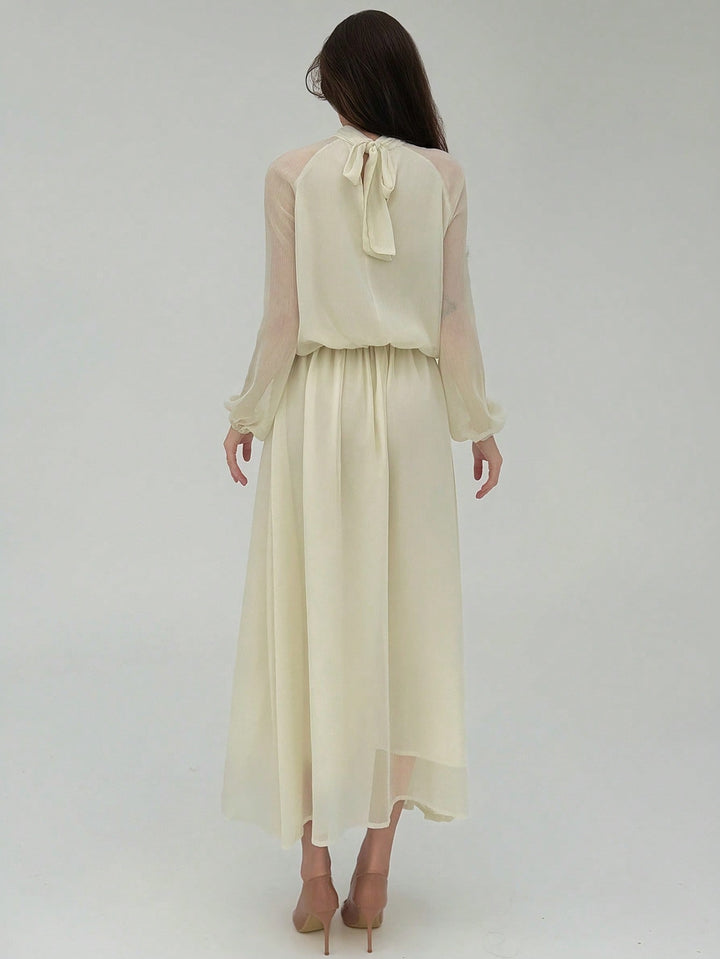Rochie maxi SHEIN, portocaliu
