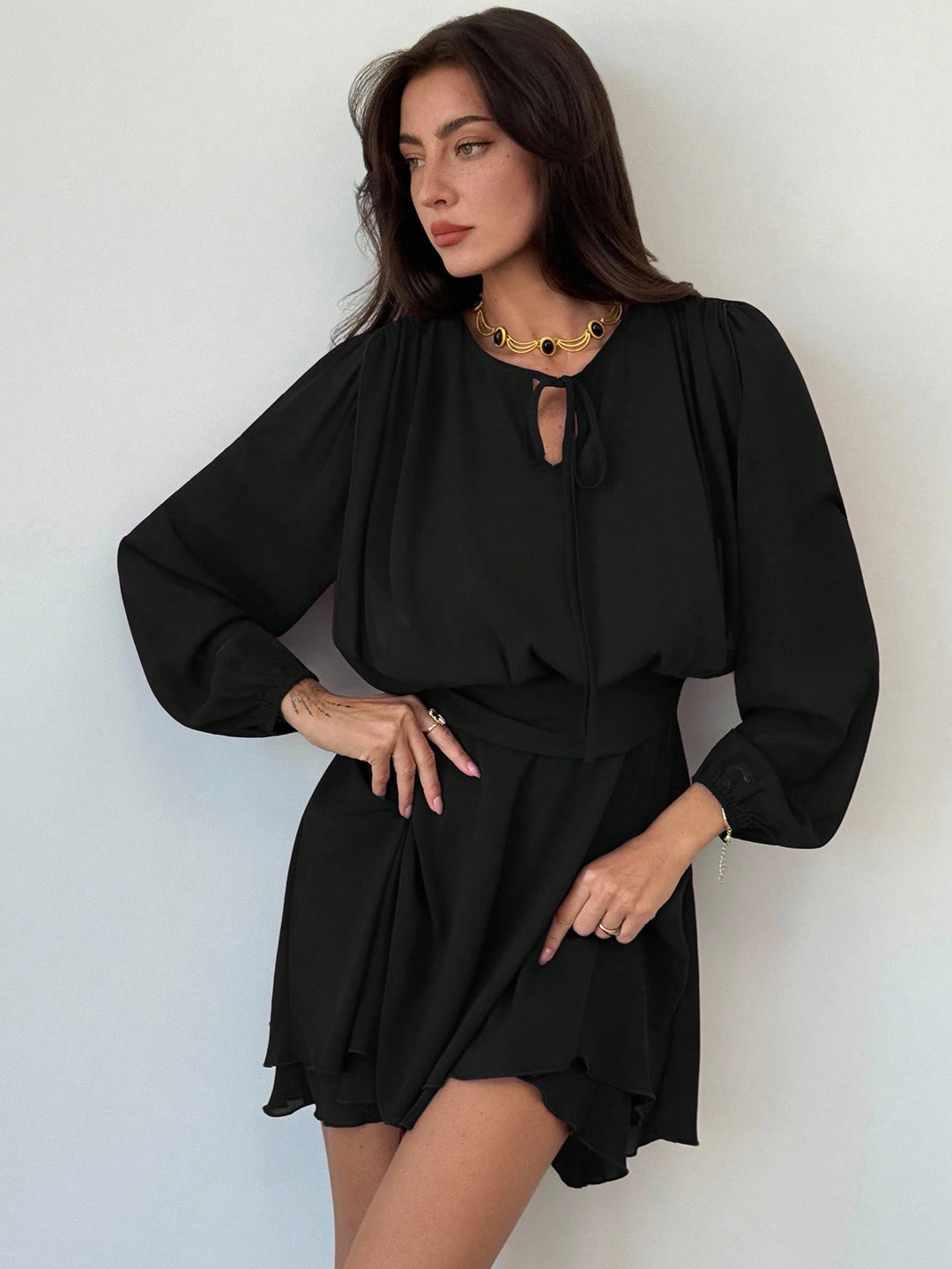 Rochie mini SHEIN, negru