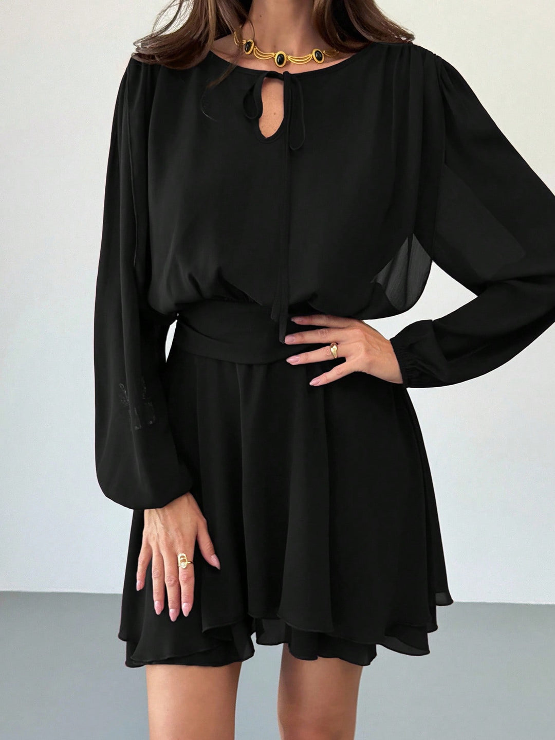 Rochie mini SHEIN, negru