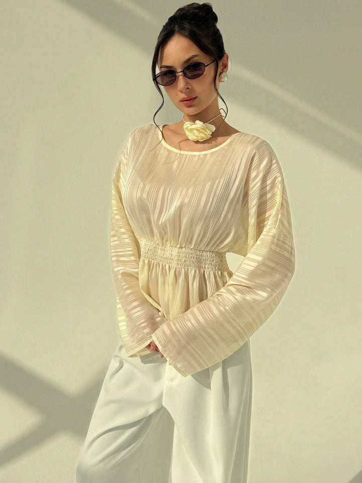 Top SHEIN, bej
