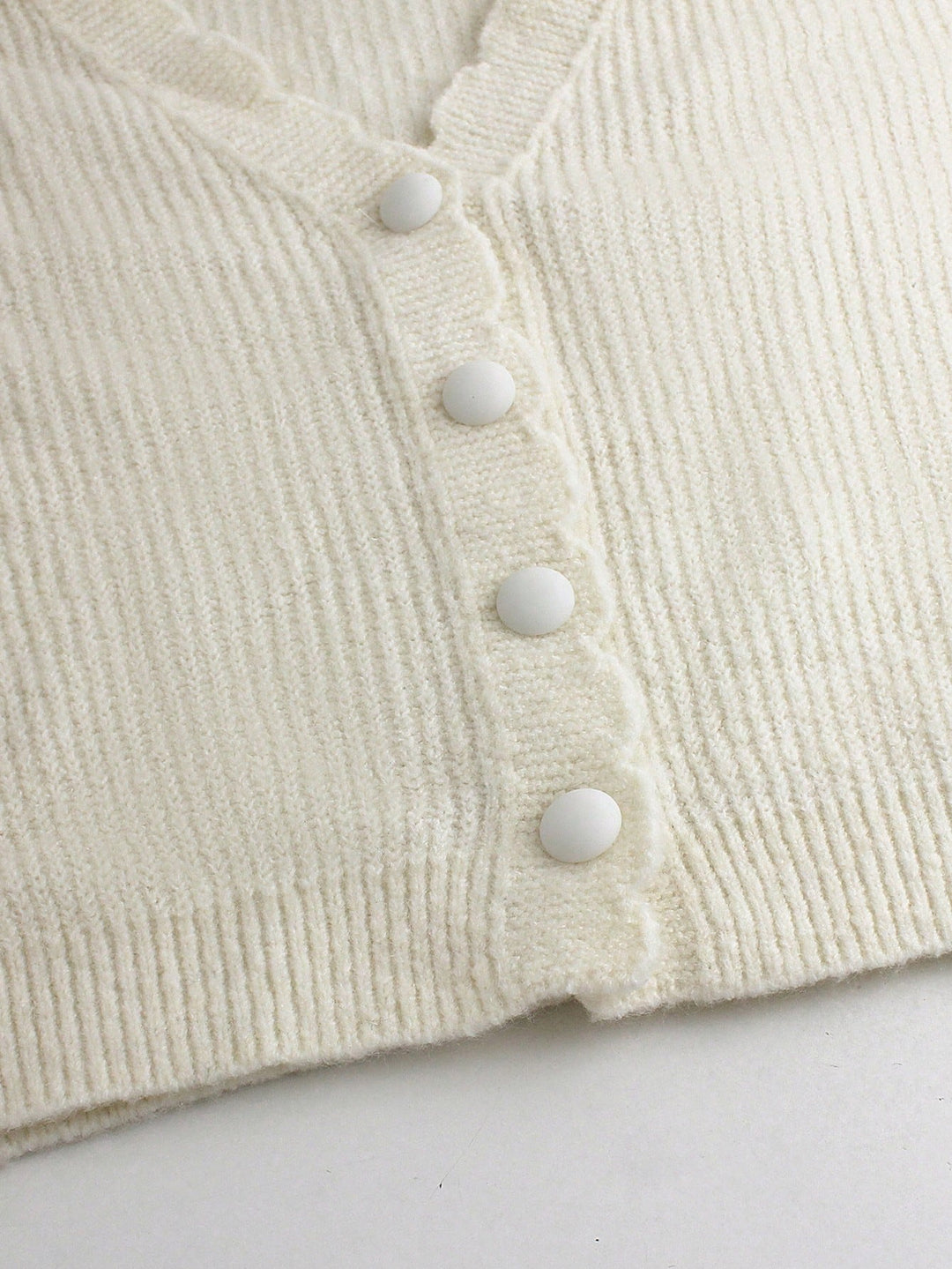 Cardigan SHEIN, alb