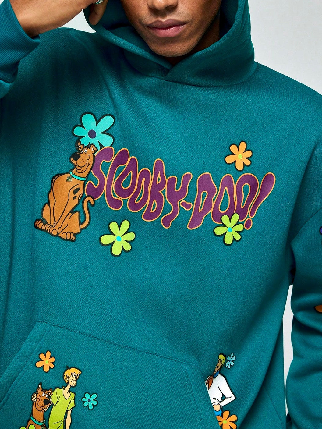 SHEIN kapucnis felső, kék