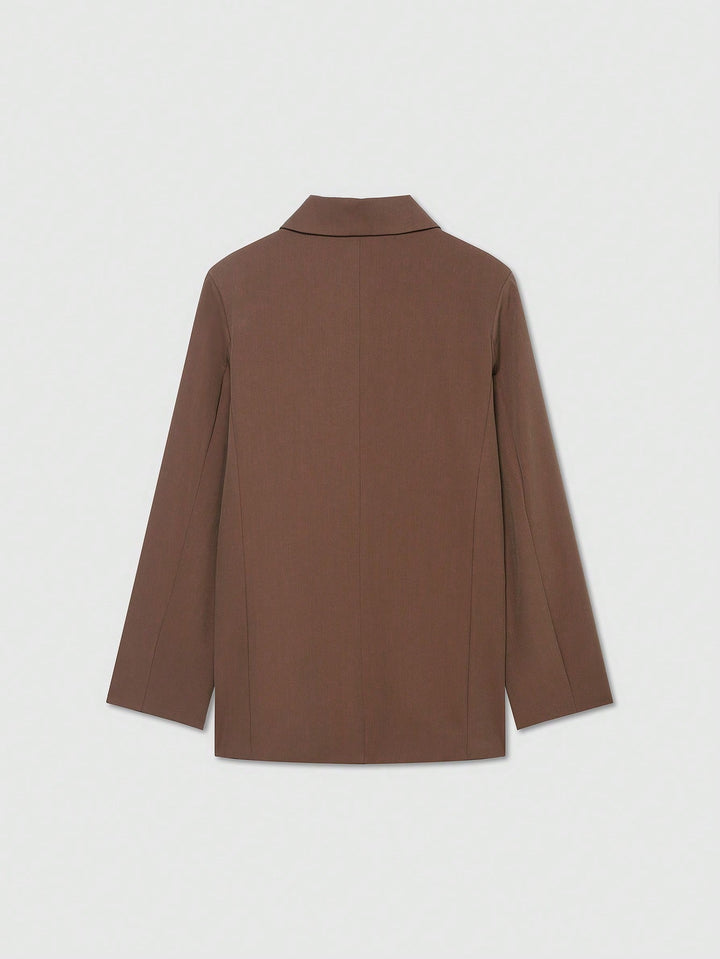 SHEIN blézer, barna