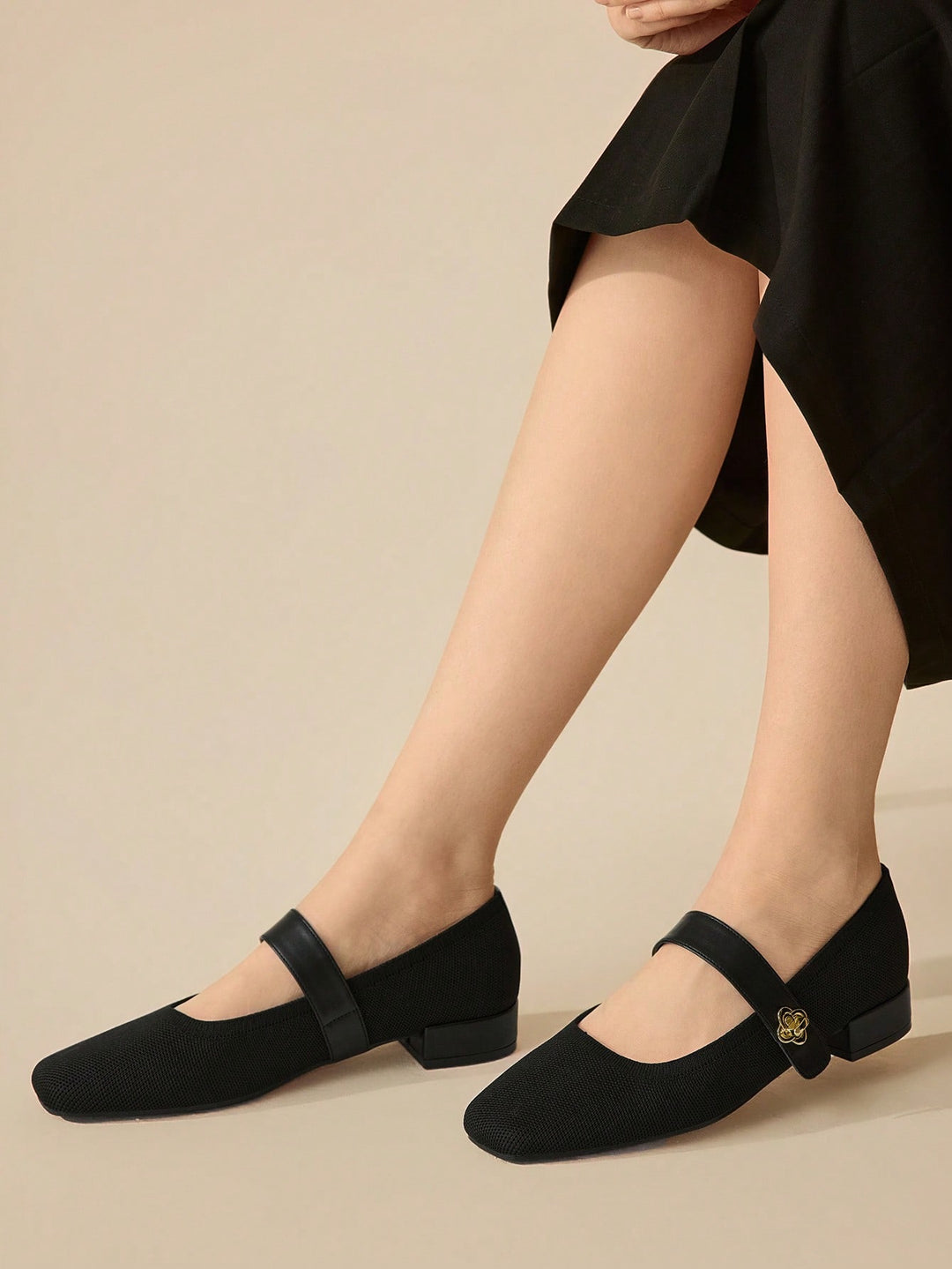 Balerini SHEIN, negru