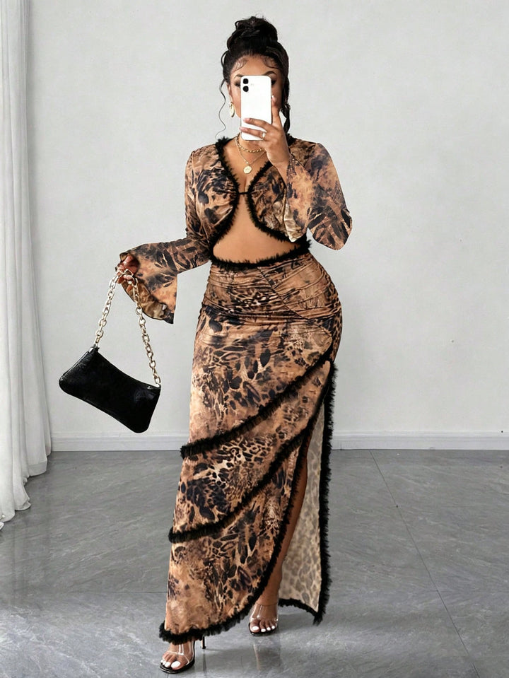 Rochie maxi SHEIN, mix culori