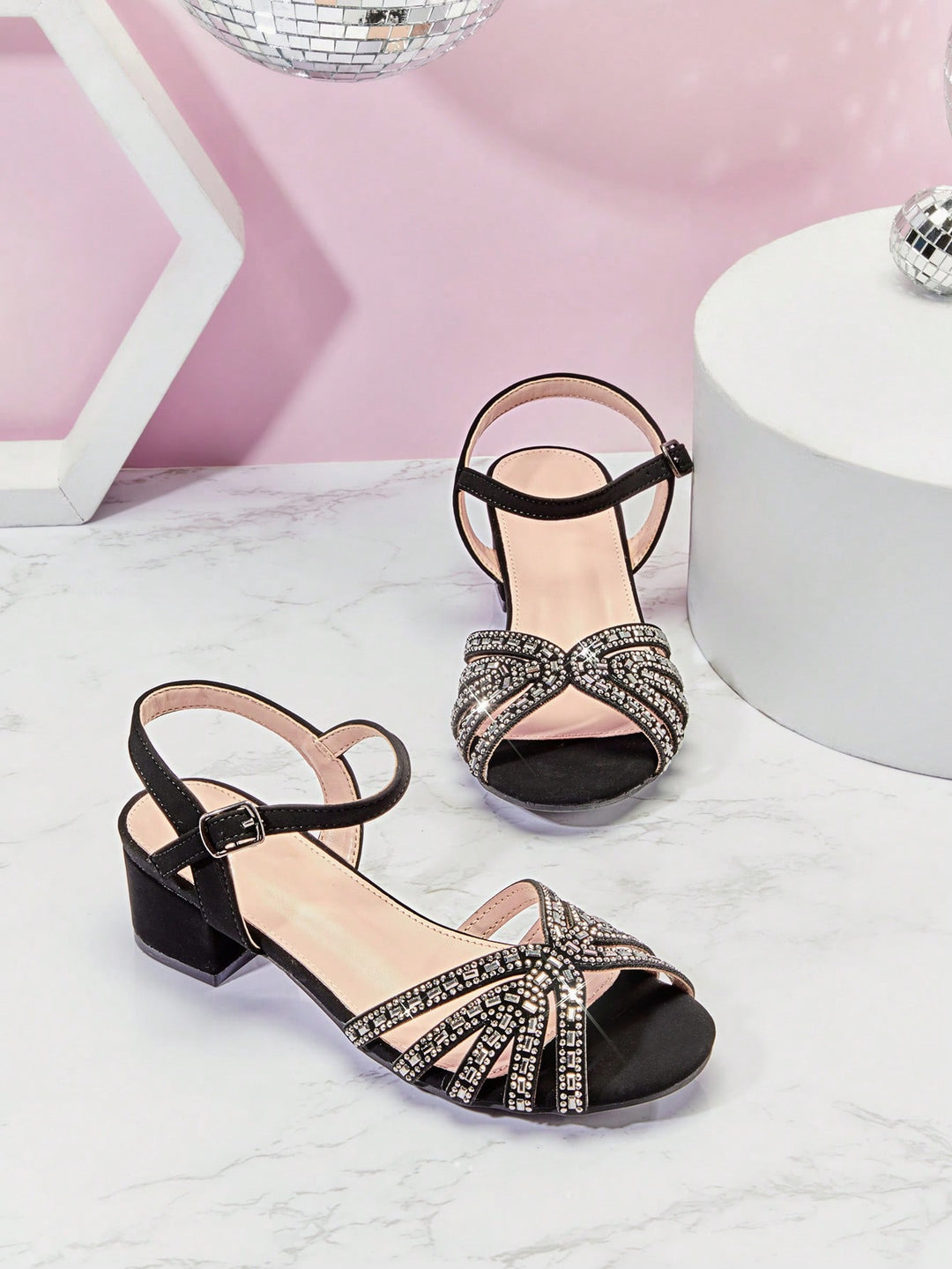 Sandale SHEIN, negru