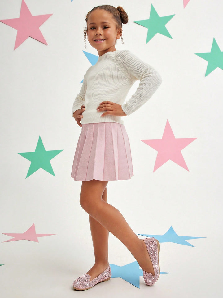 SHEIN balerina cipő, rózsaszín