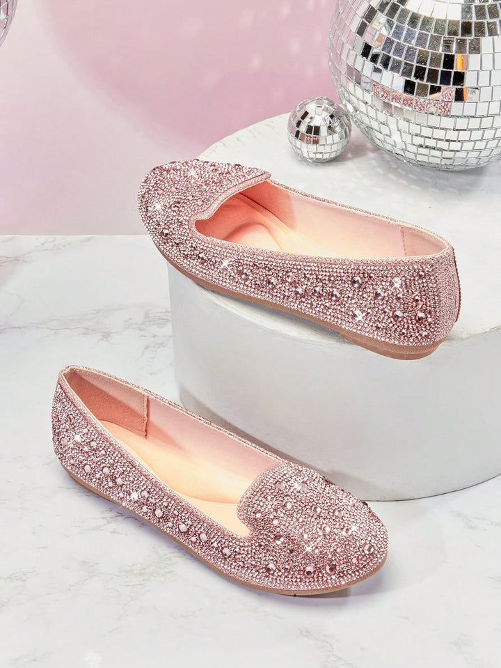 SHEIN balerina cipő, rózsaszín