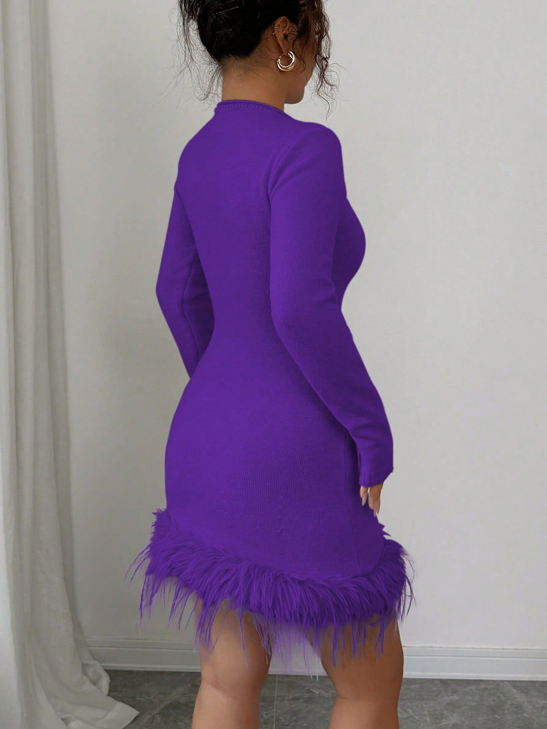 SHEIN ruha, lila