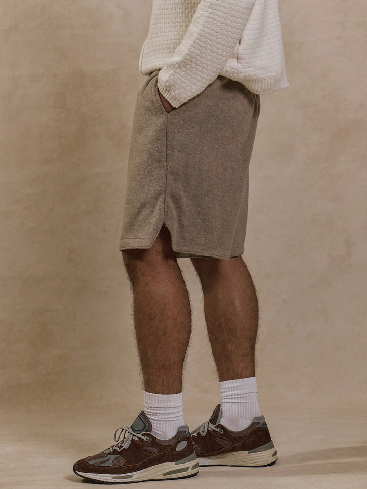 Pantaloni scurți SHEIN, maro