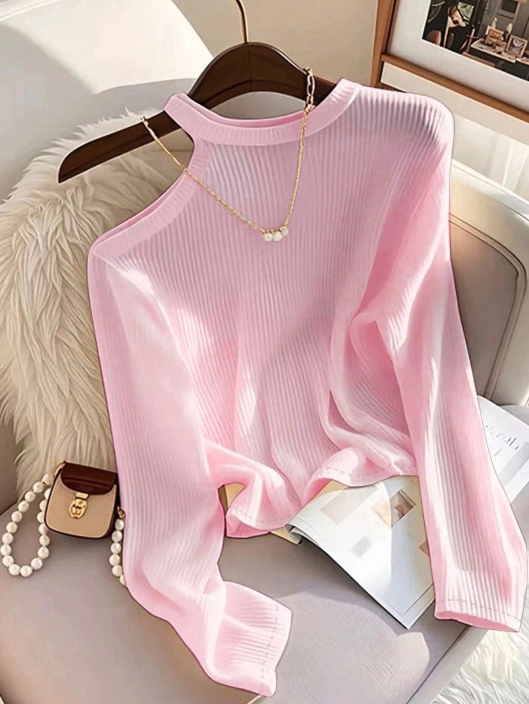 Tricou SHEIN, roz