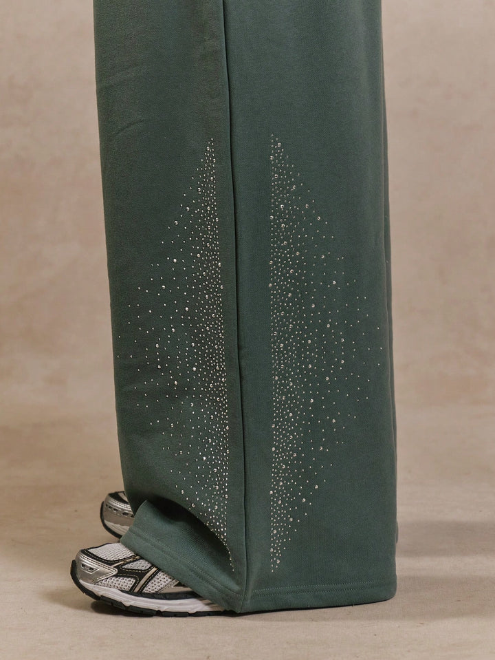 Pantaloni SHEIN, verde