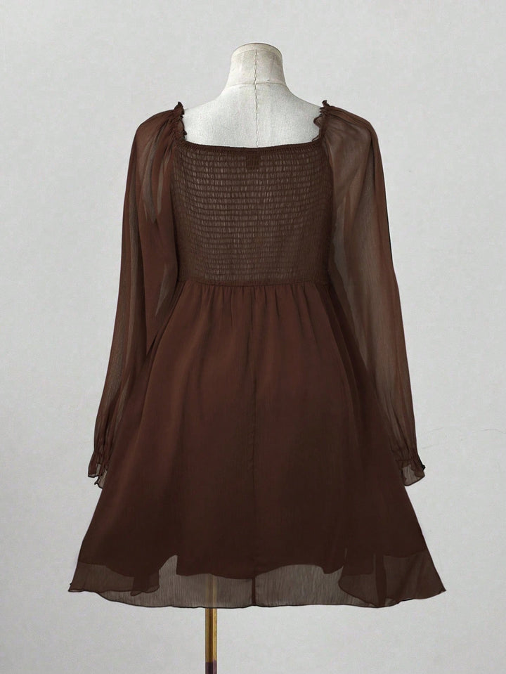 Rochie SHEIN, maro