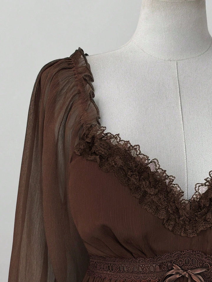 Rochie SHEIN, maro