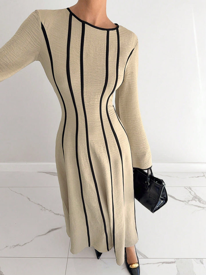 Rochie maxi Shein, bej