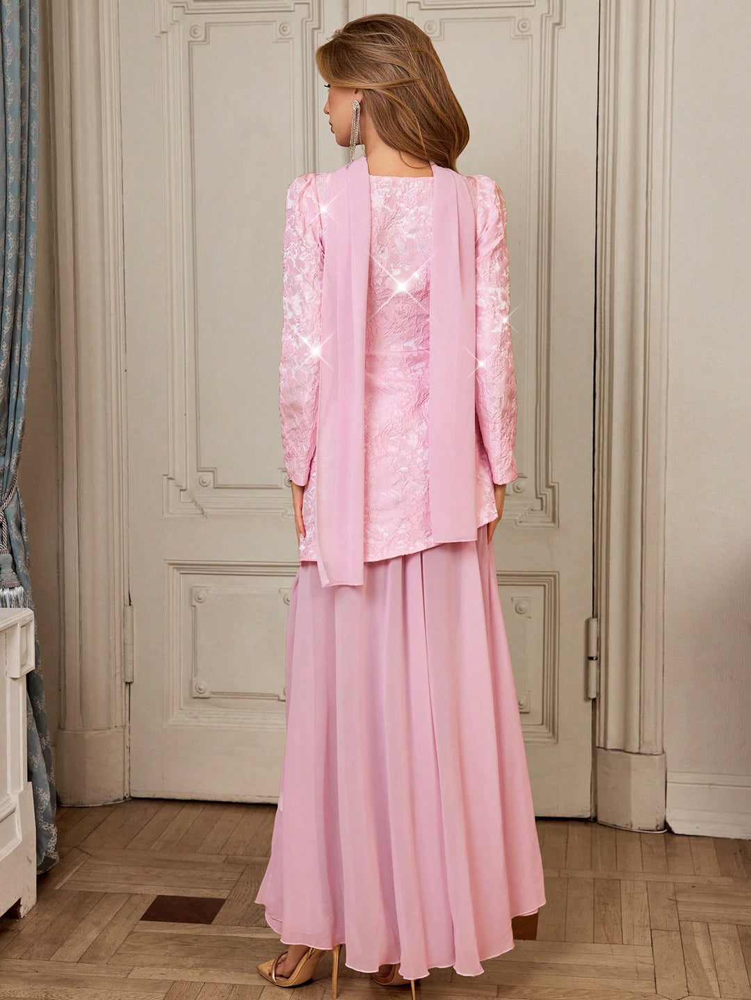 Rochie maxi SHEIN, roz