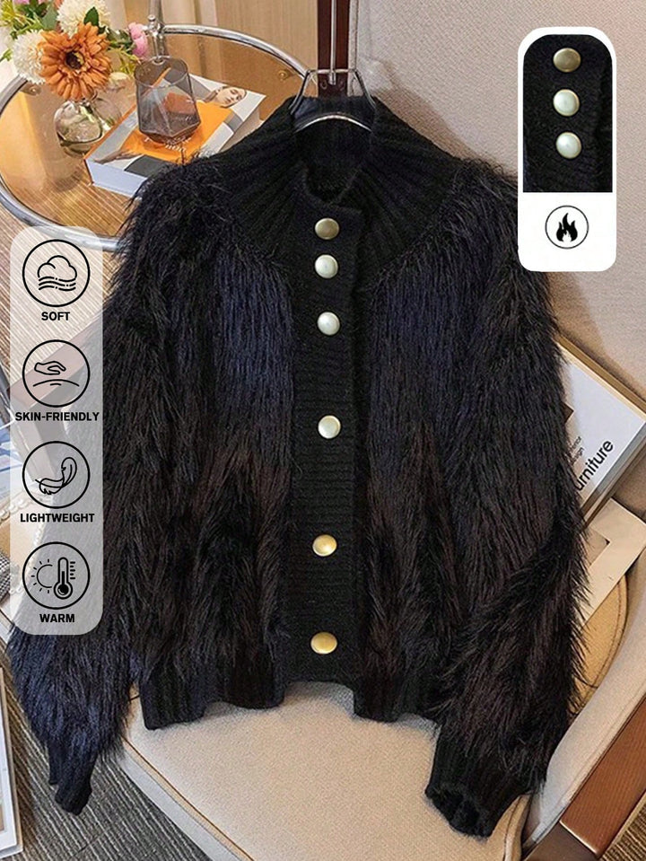 Cardigan SHEIN, negru