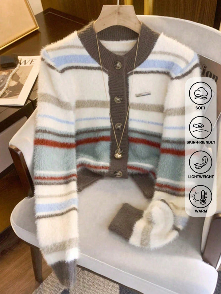 Cardigan SHEIN, albastru