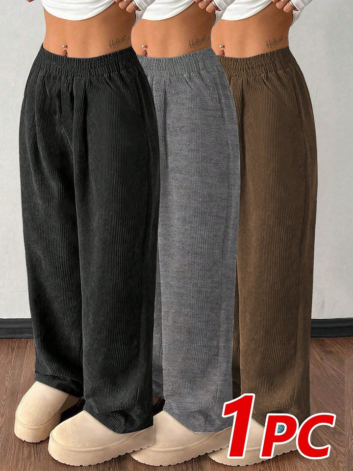 Pantaloni SHEIN, negru