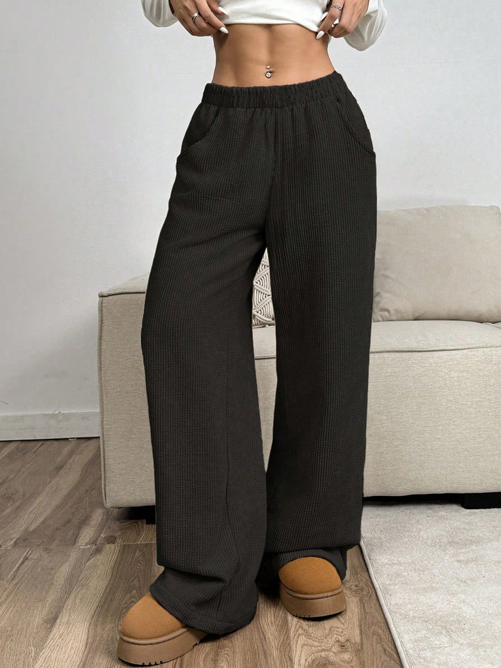 Pantaloni SHEIN, negru