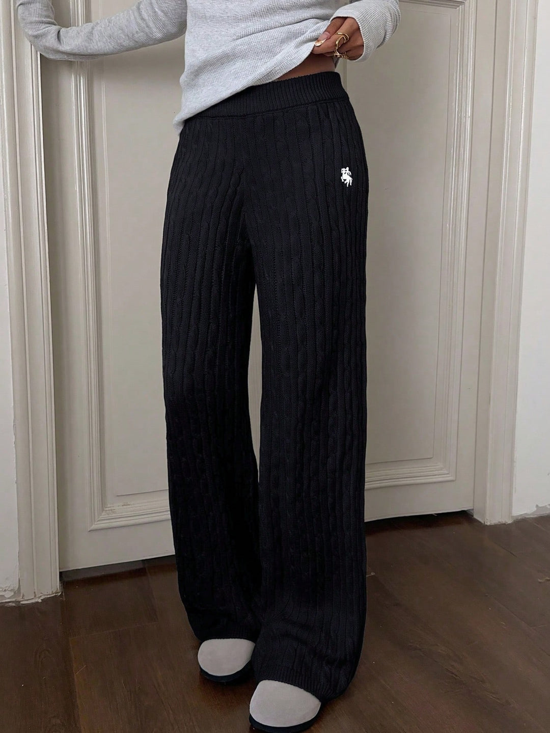 Pantaloni SHEIN, albastru