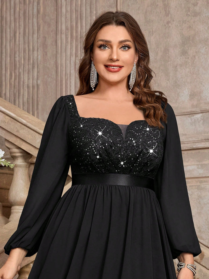 Rochie maxi SHEIN, negru