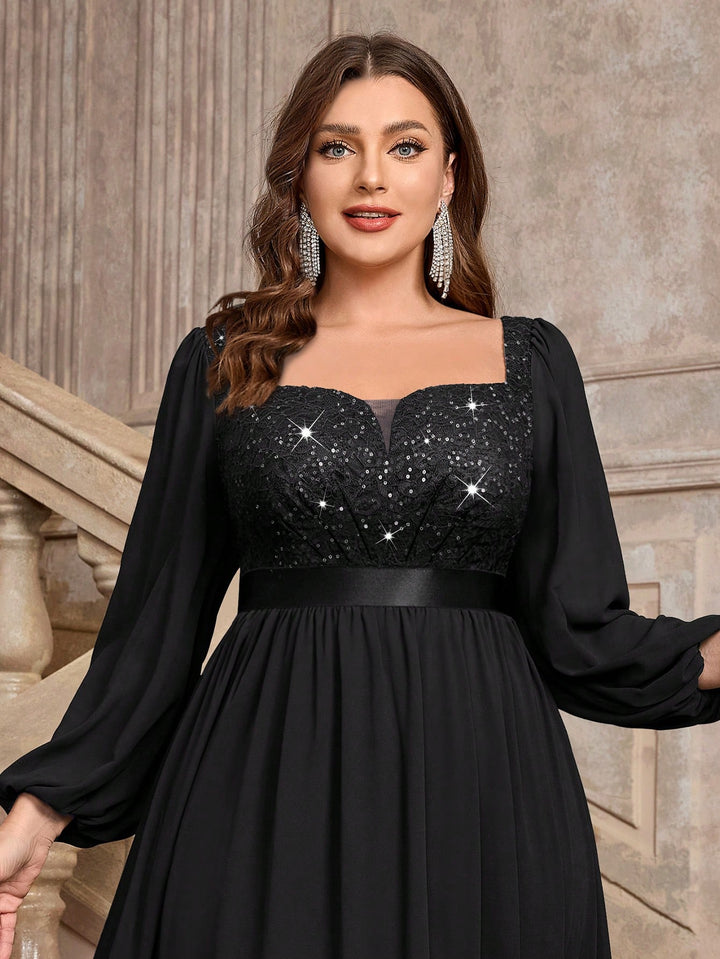 Rochie maxi SHEIN, negru