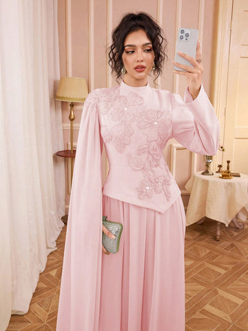 Rochie de ocazie SHEIN, roz