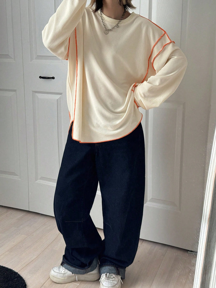 Tricou SHEIN, portocaliu