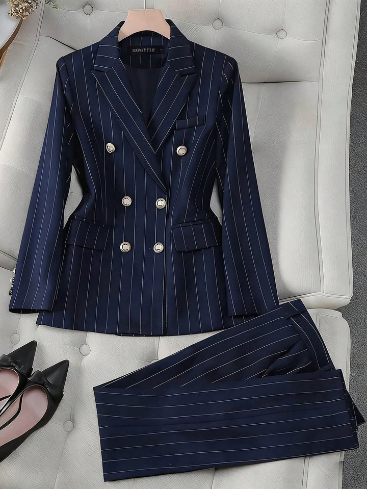 Costum SHEIN, albastru